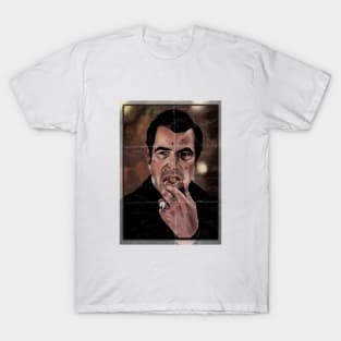 Dracula - Claes Bang (distressed portrait) T-Shirt